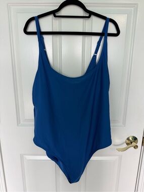 Old Navy Blue One Piece Bathing Suit
